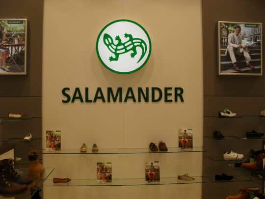 Salamander магазин - выполненный объект-3