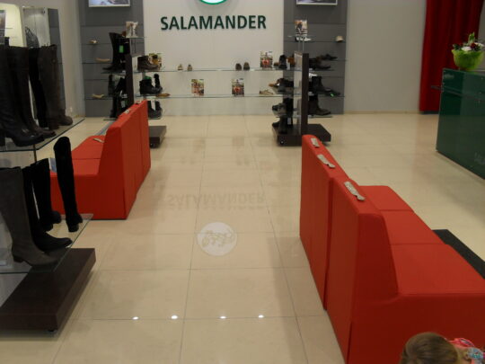 Salamander магазин - выполненный объект-4