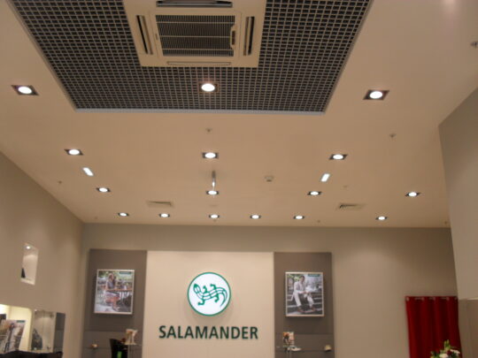 Salamander магазин - выполненный объект-6